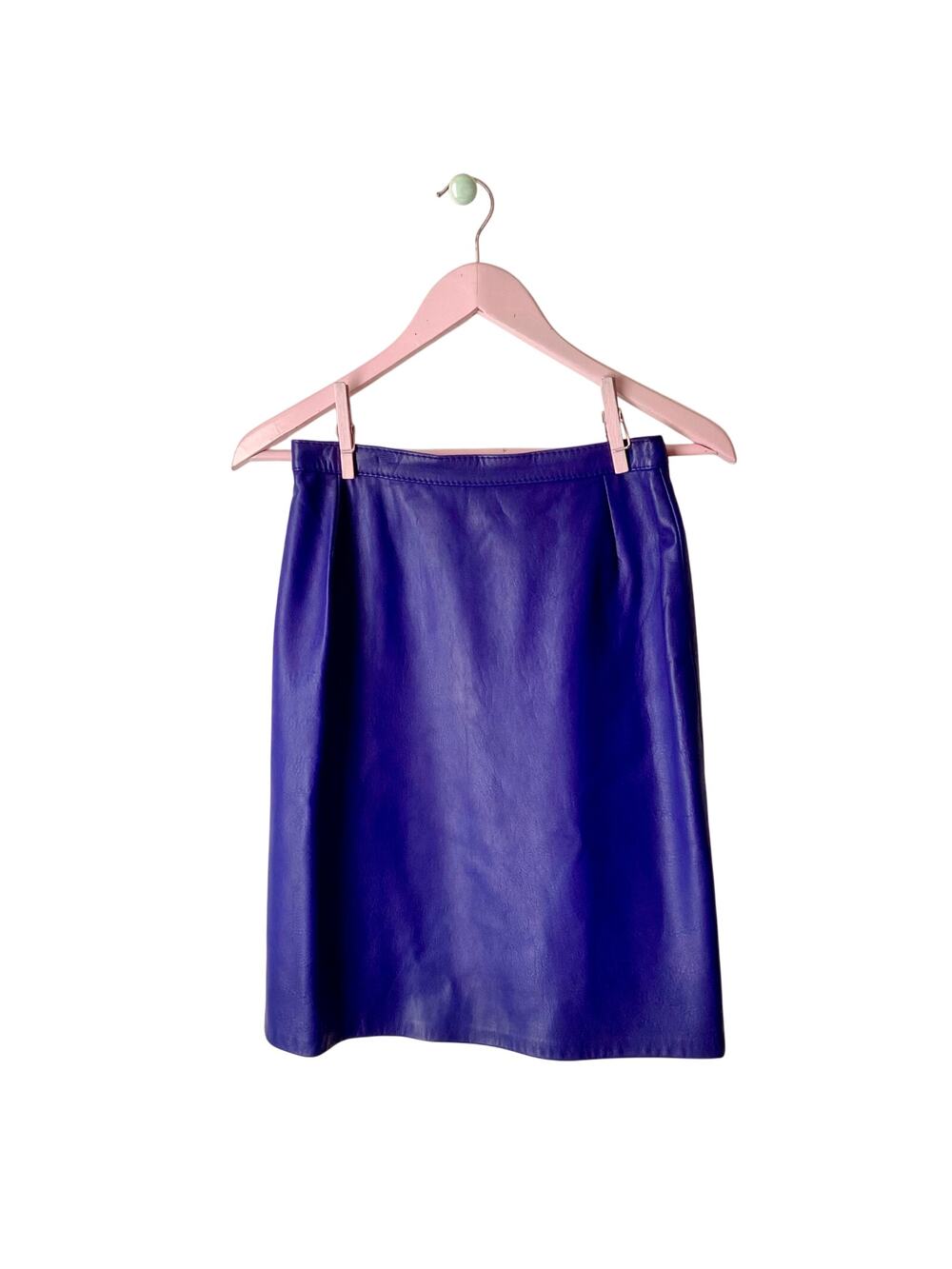 Sibylle Lyn Vintage Leather Skirt